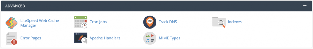 کنترل پنل سی پنل - CPanel تنظیمات پیشرفته سی پنل - Advanced